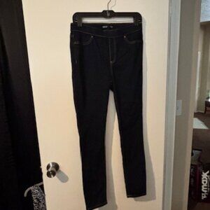 Simply Vera Vera Wang Denim Leggings Dark Wash Comfort Stretch M NWOT